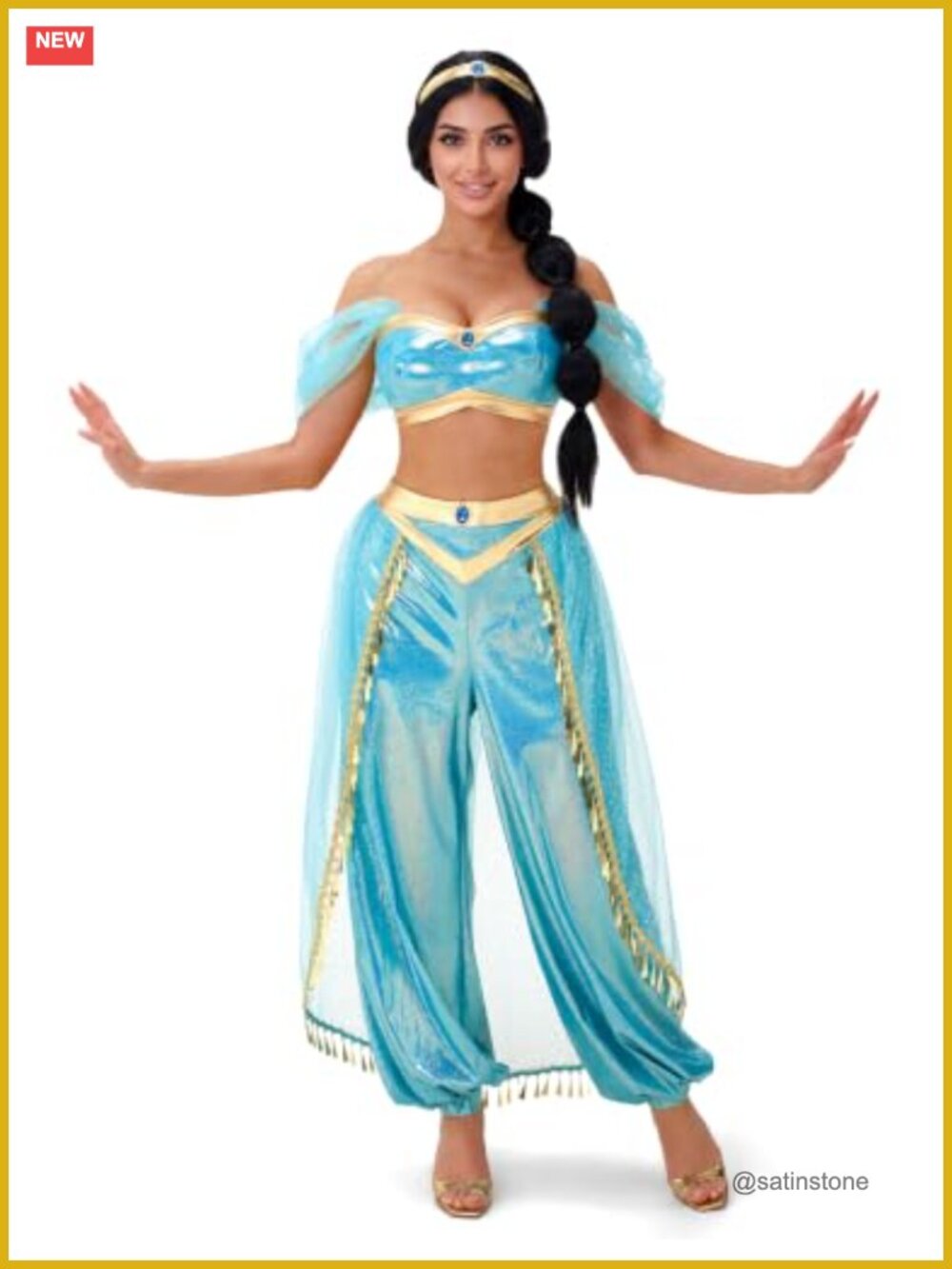 Spooktacular Creations Arabian Princess Costume Women Dress-Up